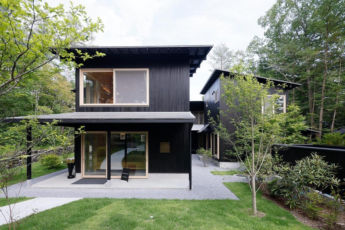 ホテル Shishi-Iwa-House 軽井沢町 エクステリア 写真
